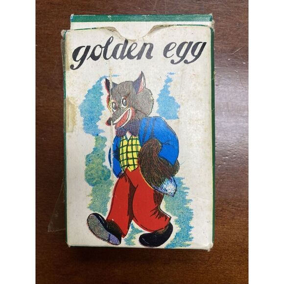 Vintage 1960's Golden Egg‎  Card Game in box Made in Hong Kong - Picture 1 of 11